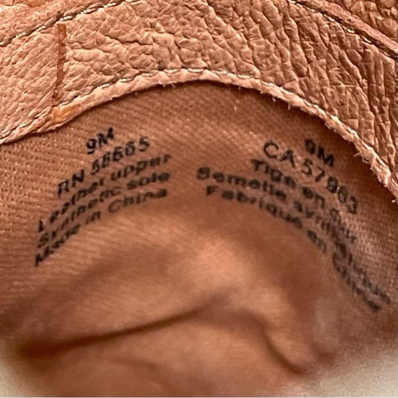 Halogen White Leather Mules Flats Slide On Low Block Heel Casual Preppy Size 9 - Picture 8 of 16